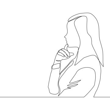 vecteezy_continuous-line-drawing-of-beautiful-pensive-female-standing_